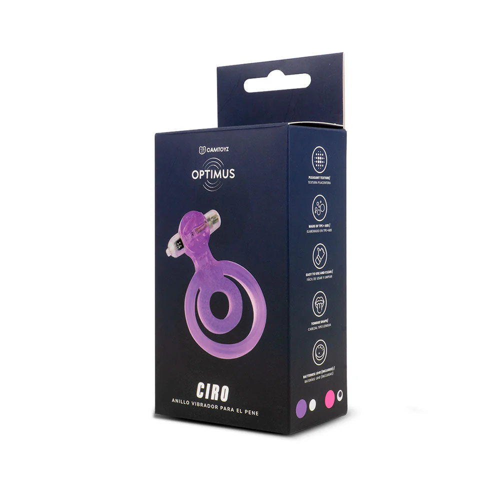 Anillo Vibrador Ciro Morado Camtoyz - Image 4