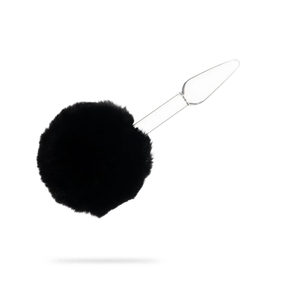 Plug Con Cola De Conejo Polux Negro Camtoyz