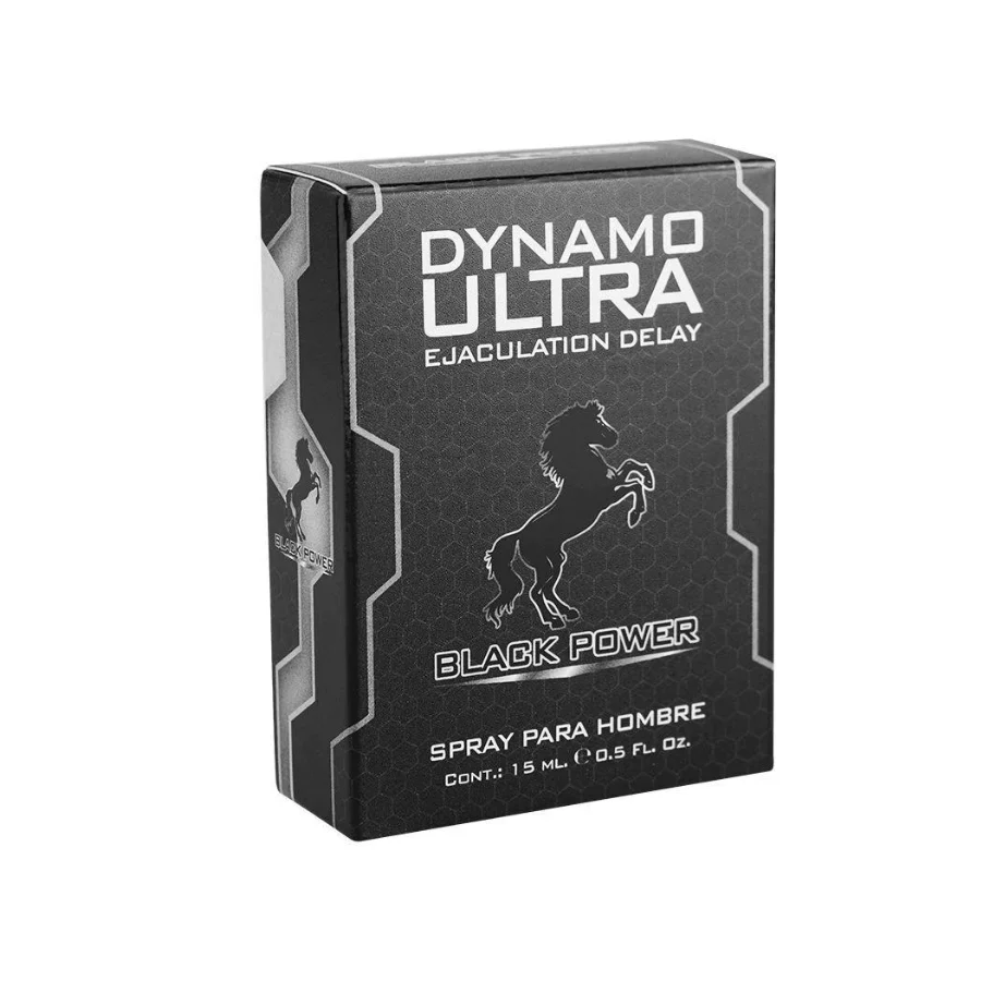 Lubricante Intimo Retardante Dynamo Ultra Spray 15ml Black Power - Image 3