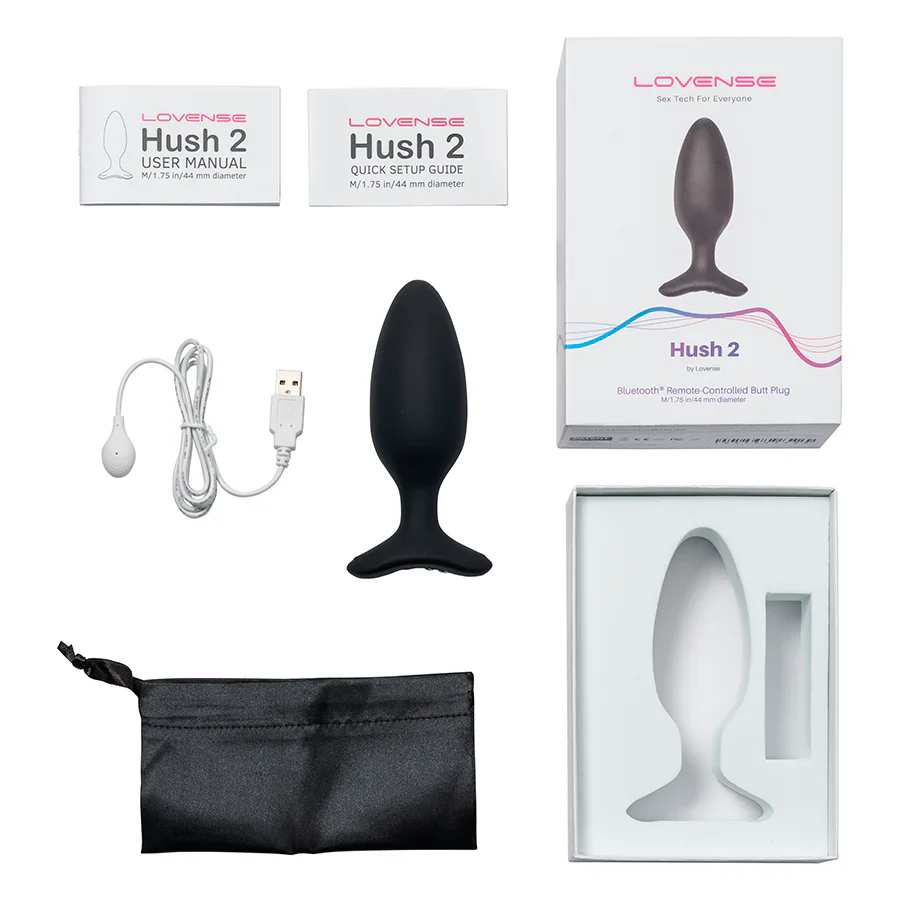 Plug Anal Vibrador Hush 2 Lovense - Image 33