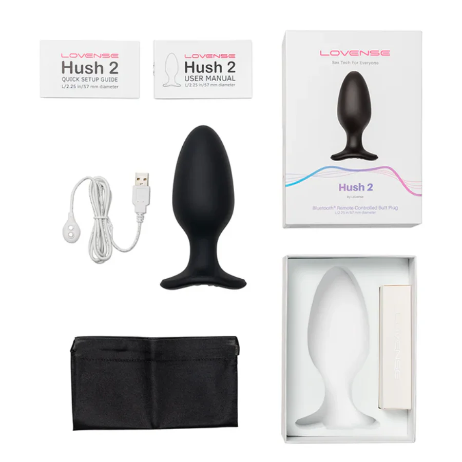 Plug Anal Vibrador Hush 2 Lovense - Image 39