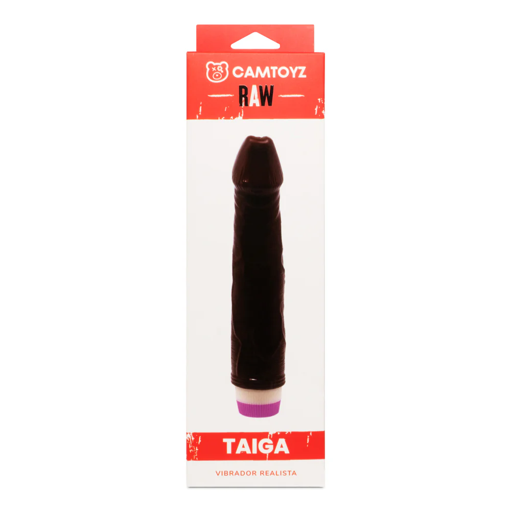 Vibrador Realista Taiga Café Camtoyz - Image 5