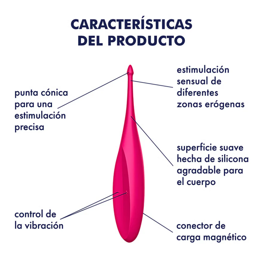 Vibrador Twirling Fun Rojo Satisfyer - Image 2